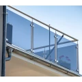 Glass holder 50x40x26 mm with pin, glass 6-10.76 mm, AISI 304, system 42.4, polished 000-264 (4)