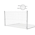 3D Fence Panels 1230x2500 mm Wire 4 mm 51 Wires Graphite RAL 7016 (50 pcs.) 000-486 (1)