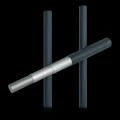 3D Fence Panels 1230x2500 mm Wire 4 mm 51 Wires Graphite RAL 7016 (50 pcs.) 000-486 (4)
