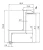 End clamp H32 aluminum 6060 hole M8 anodized PV-03-04 (2)