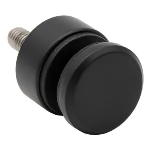 Point fixing for glass 6-12 mm fi 30/13/M8x40 AISI 304 flat system black