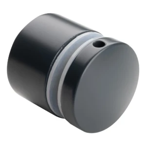 Point glass clamp 8-21.52 mm fi 50/30/M10x40 aisi 304 flat system anthracite