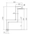 End clamp H35 aluminum 6060 hole M8 PV-03-05 (2)
