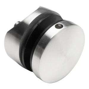 Glass point clamp for 8-17.52mm glass ø50/8/M10x50 AISI304 satin