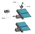 End clamp H40 aluminum 6060 hole M8 anodized PV-03-10 (4)
