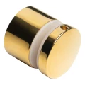 Point glass holder for 10.38-17.52mm glass Ø50/30/M10x40 AISI304 flat system gold 000-565 (1)