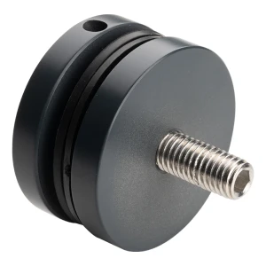 Point-fixing glass clamp 8-17.52mm fi 50/8/M10x50 AISI304 flat system anthracite