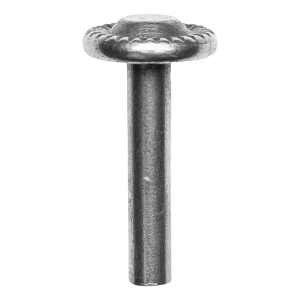 Postal - decorative steel rivet FI6 / H40 × FI19 for gates and fencing