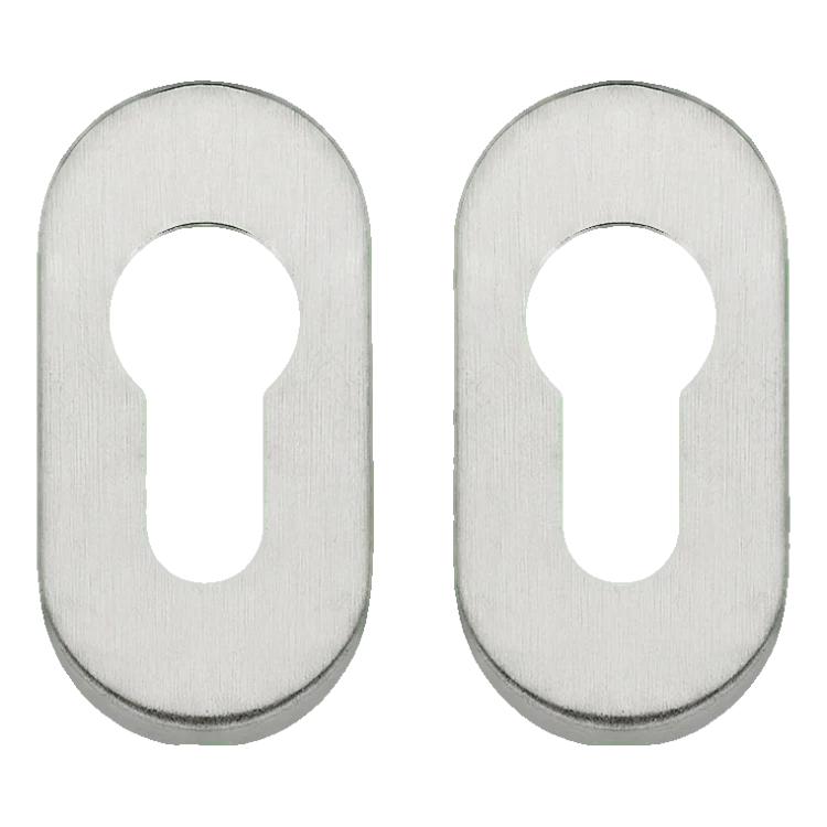 PSG knob-knob set movable stainless steel AISI 304 with oval escutcheons 000-718 (3)