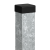 Fence post 80x80x2 mm, length 2.4 m, galvanised 000-489 (1)