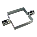 Intermediate panel bracket for 100x100 mm fencing panels galvanised 000-777 (1)