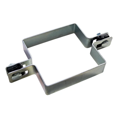 Intermediate panel bracket for 100x100 mm fencing panels galvanised 000-777 (1)