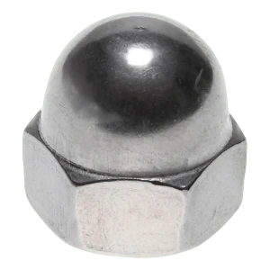 M8 Cap Nut in A2 Stainless Steel – DIN 1587