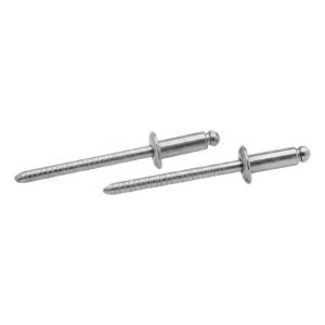Grooved break-stem rivet 4x12 mm DIN 7337 – stainless steel A2 (AISI 304)