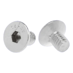 Countersunk head screw M6x10 DIN 7991 – stainless steel A2 (AISI 304), hexagon socket