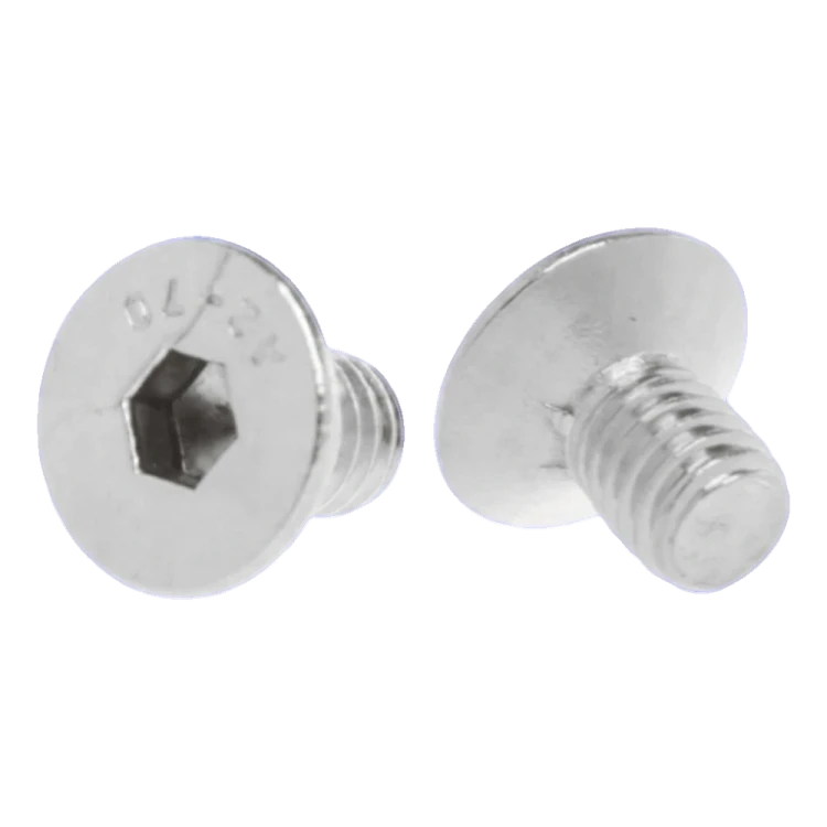 Countersunk head screw M6x10 DIN 7991 – stainless steel A2 (AISI 304), hexagon socket 000-815 (1)