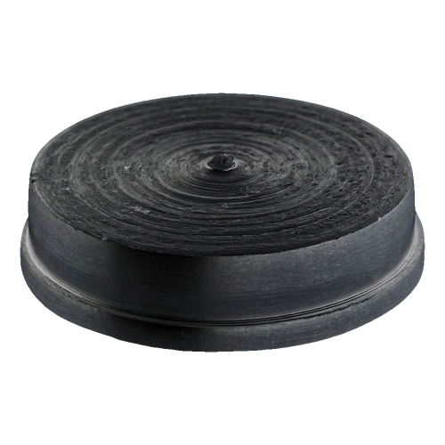 Kozza – aluminium end cap for glass balustrade profiles KE 105 black 000-848 (2)