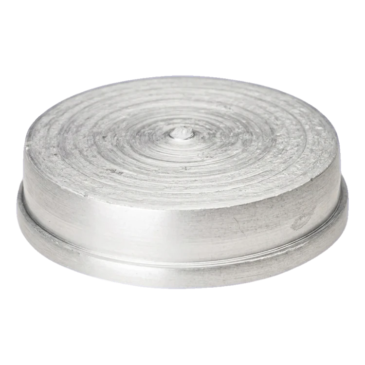 Kozza aluminium end cap for all-glass balustrade profiles KE 105 / KE 115 – matt anodised 000-847 (2)
