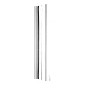 Kozza KB5000 – complete aluminium French balcony H1100 mm, flat system, matt anodised 000-850 (3)