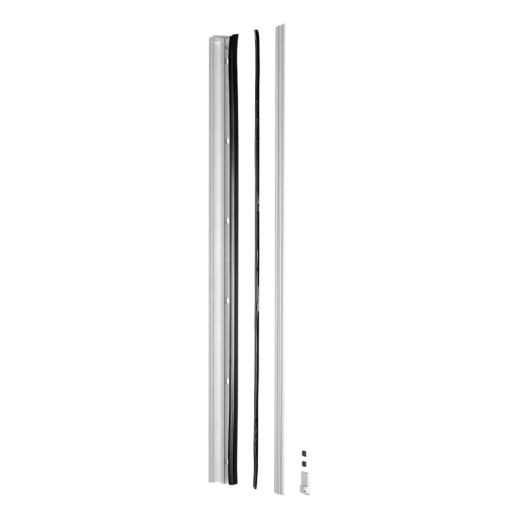 Kozza KB5000 – complete aluminium French balcony H1100 mm, flat system, matt anodised 000-850 (3)