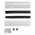 Kozza KB5000 – complete aluminium French balcony H1100 mm, flat system, matt anodised 000-850 (6)