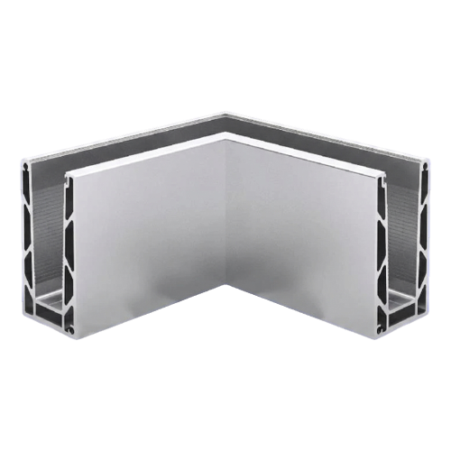 Kozza KE100 – internal corner U-profile 90° for all-glass balustrades, top-mounted 000-854 (1)