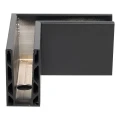 Kozza KE 100 – U-profile internal corner 90° for all-glass balustrades, dark grey 000-855 (3)
