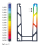 Kozza KE 100 – U-profile for all-glass balustrades 5000 mm black, top mounting 000-861 (3)