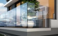 Kozza KE 105 – L-type aluminium profile for full-glass balustrades 5000 mm 000-871 (3)