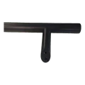 PSG single-sided round door handle black 32×1200 mm AISI 304 – 45° mounting 000-721 (3)