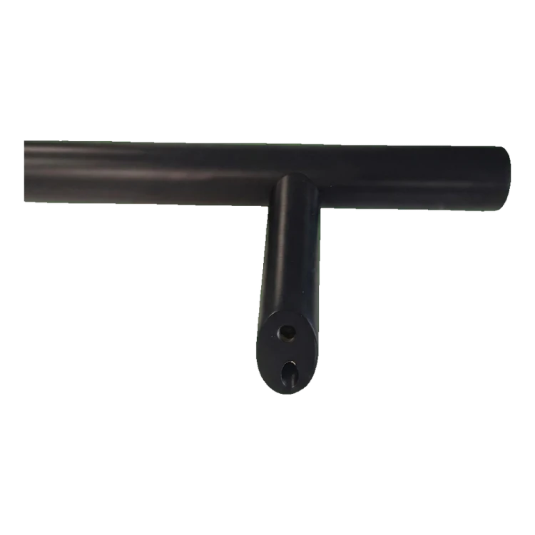 PSG single-sided round door handle black 32×1200 mm AISI 304 – 45° mounting 000-721 (3)