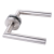 PSG Palermo – straight stainless steel door handle with round escutcheon 000-635 (1)