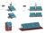 Mounting triangle 30 vertical 1400x1150x682 PV-09-03 (5)