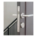 PSG Palermo – straight stainless steel door handle with round escutcheon 000-635 (5)