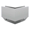 Kozza KE 120 – U profile corner 90° for all-glass balustrades, external, side mounting 000-874 (1)