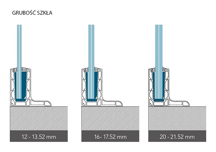 Kozza KE 105 – aluminium L profile for all-glass balustrades 5000 mm black 000-872 (8)