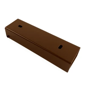 C-channel connector bracket for foundation wall 200x55 brown