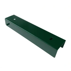 C-channel connector bracket for foundation wall 250x50 green