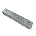 C-profile - Connector for plinth 300x55 galvanized GPV-700-49 (1)