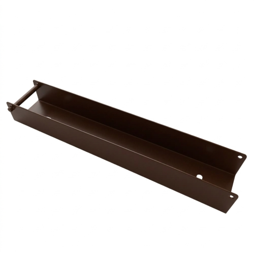 C-channel connector bracket for base wall 300x50 bronze GPV-700-55 (2)