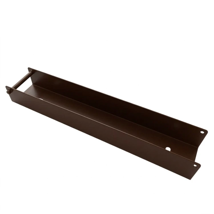 C-channel connector bracket for base wall 300x50 bronze GPV-700-55 (2)