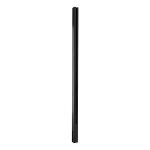 Corner railing post 45x45x1283mm glass 8.72mm dark grey Kozza KR7500