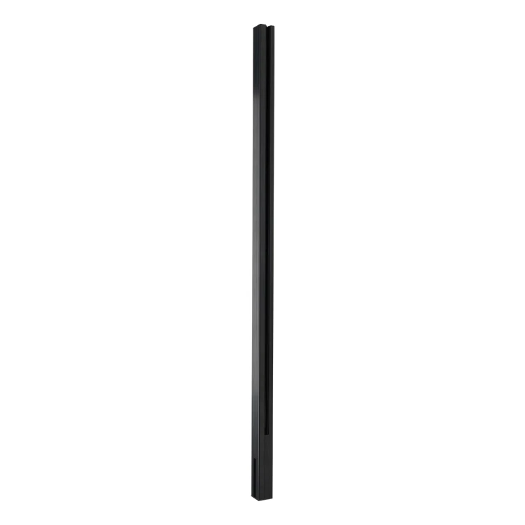 Corner railing post 45x45x1283mm glass 8.72mm dark grey Kozza KR7500 000-890 (1)