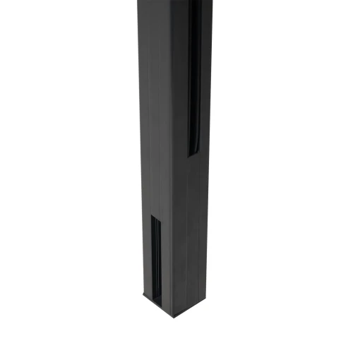 Corner railing post 45x45x1283mm glass 8.72mm dark grey Kozza KR7500 000-890 (2)