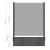 Corner railing post 45x45x1283mm glass 8.72mm dark grey Kozza KR7500 000-890 (7)