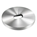 PSG spacer for point fixing brackets ø 50 mm / 5 mm – slotted hole, AISI 304 satin 000-896 (1)
