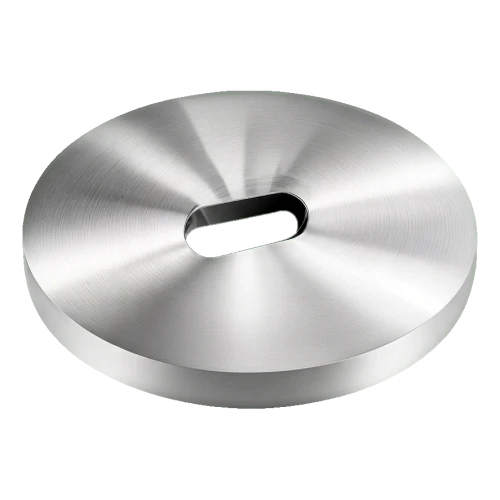 PSG spacer for point fixing brackets ø 50 mm / 5 mm – slotted hole, AISI 304 satin 000-896 (1)