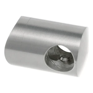 PSG through bracket for ø 10 mm rod – 42.4 mm tube system, stainless steel satin
