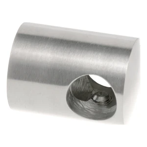 PSG through-mounting balustrade holder fi 14 mm for flat surface – stainless steel AISI 304 satin
