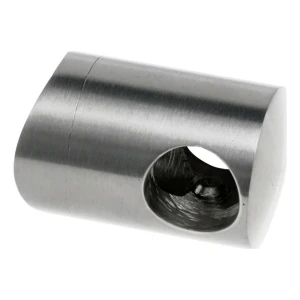 PSG through bracket for 12 mm dia rod – mounting to 42.4 mm tube, AISI 304 polished